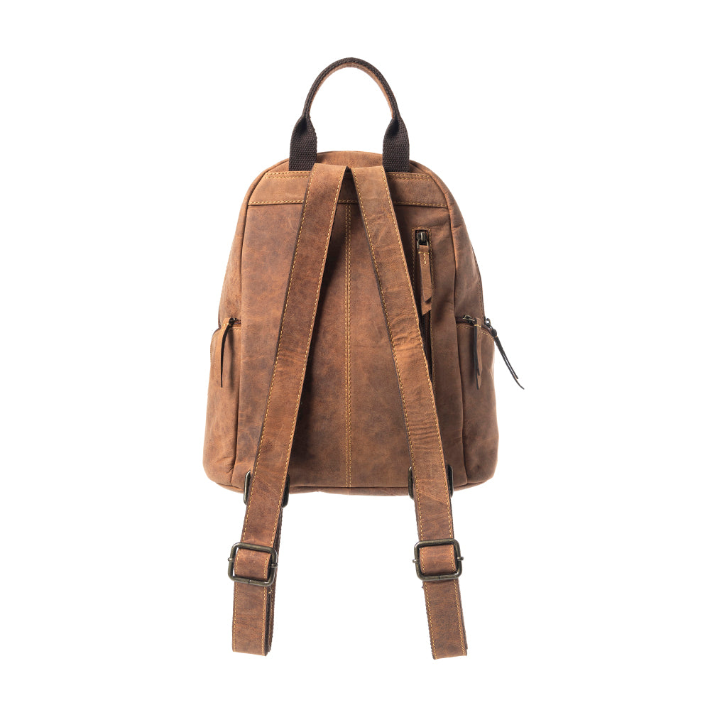 Mountain Range Backpack In Brown