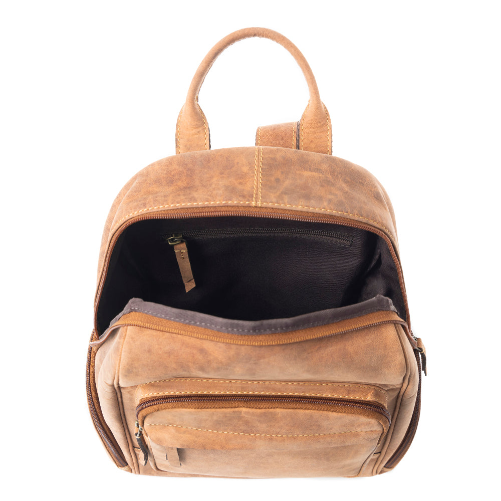 Mountain Range Backpack In Brown