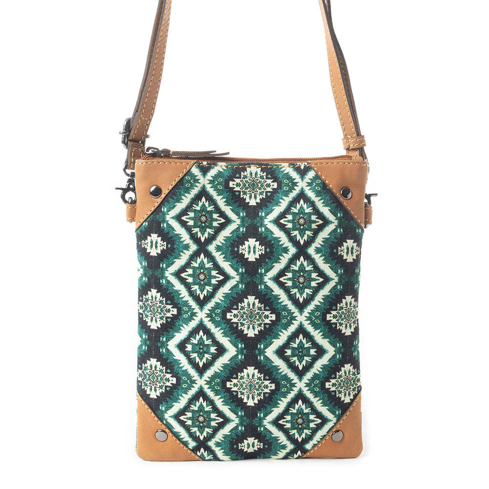 Grand Mesa Memories Crossbody Bag In Green