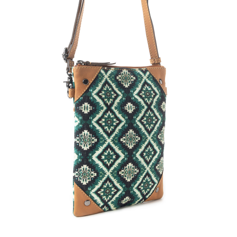 Grand Mesa Memories Crossbody Bag In Green