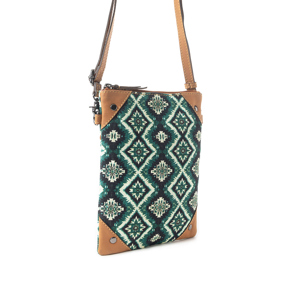 Grand Mesa Memories Crossbody Bag In Green