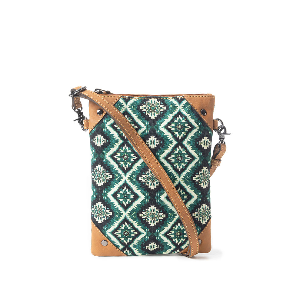 Grand Mesa Memories Crossbody Bag In Green