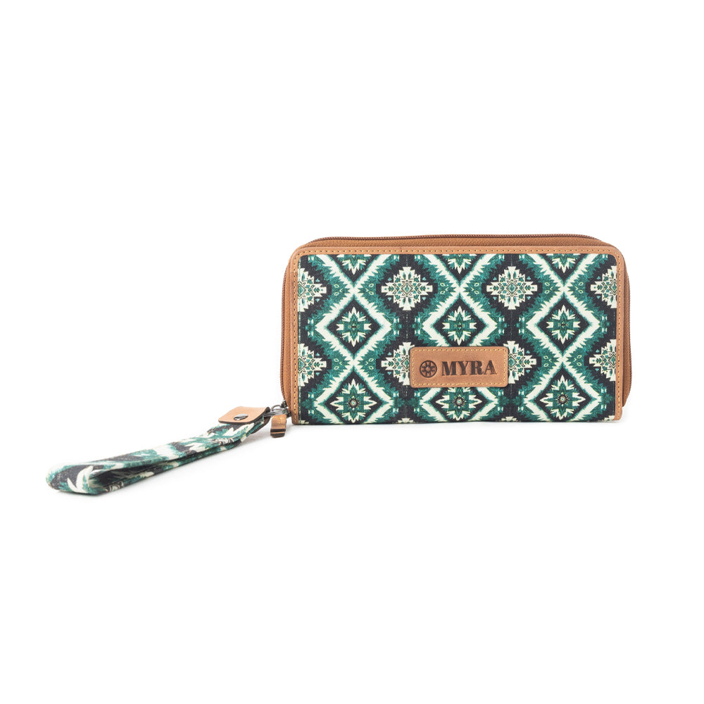 Desert Diamond Wallet In Green