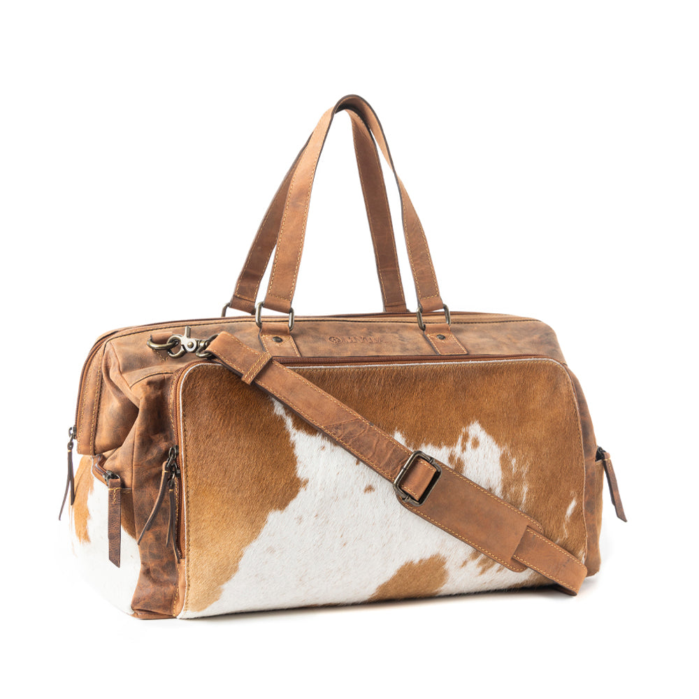 Antelope Mesa Trail Duffel In Brown and White