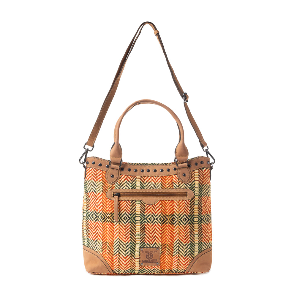 Harvest Chevron Carryall Tote Bag