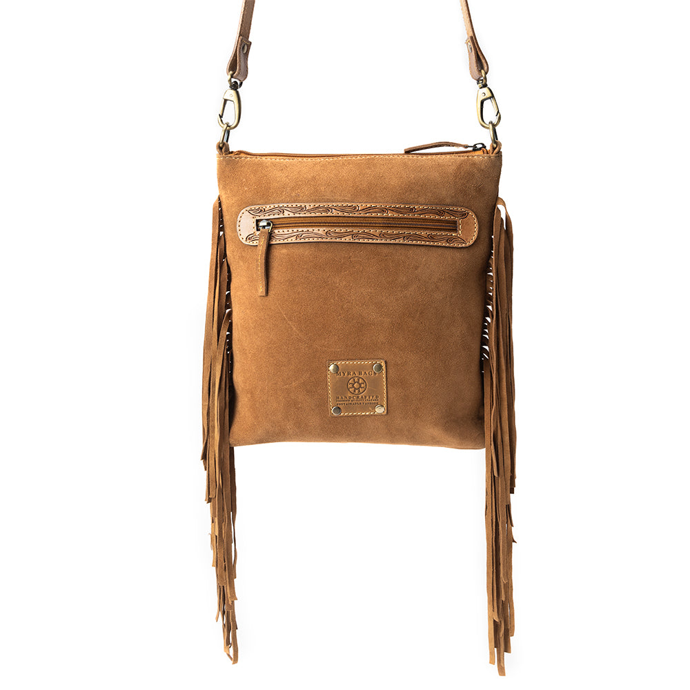 Western Meadows Crossbody Bag In Dark Brown