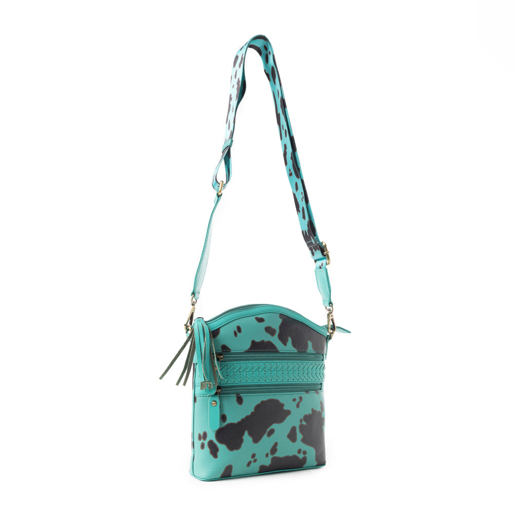 Prairie Sage Spotted Shoulder Bag