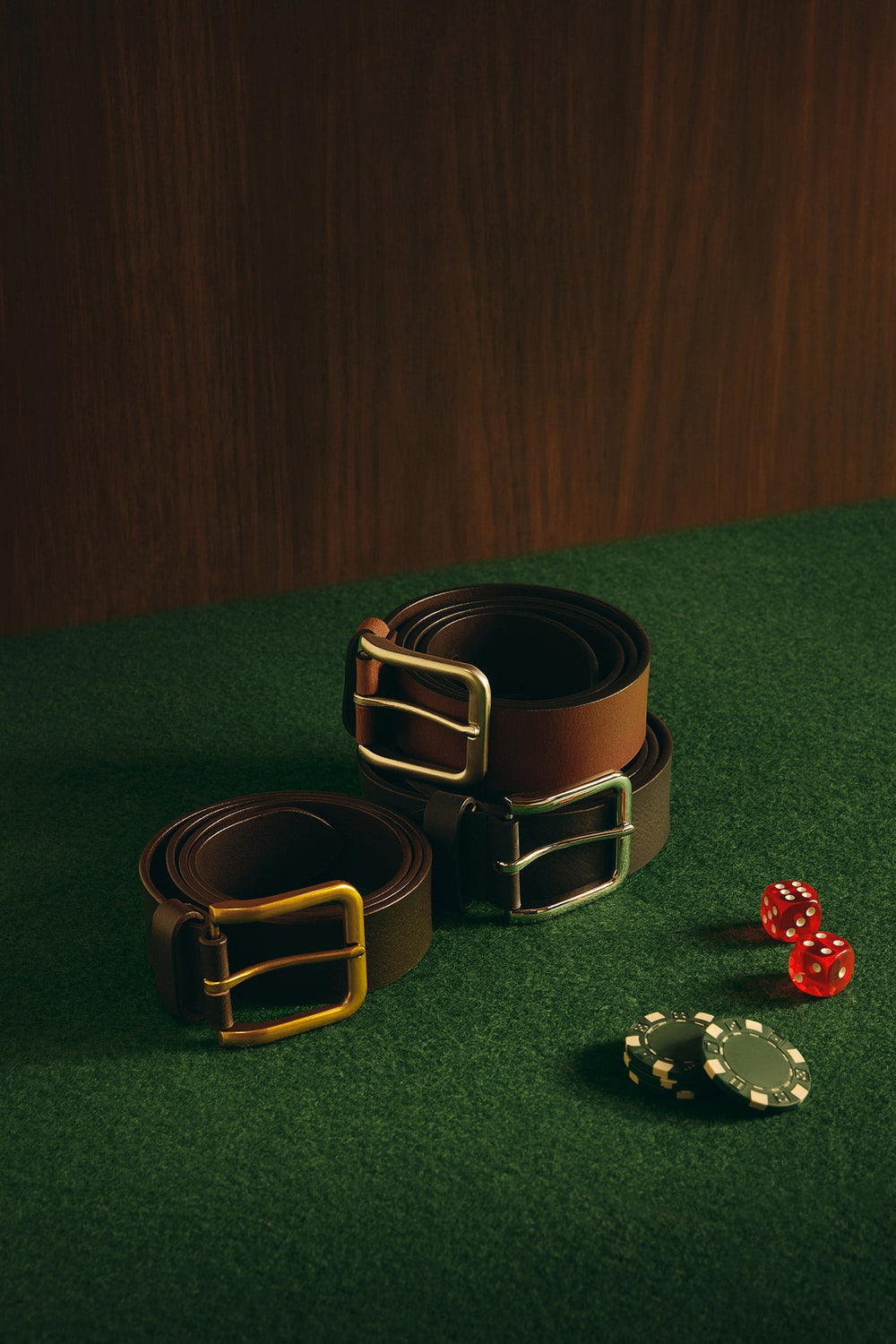 Wolfe Trail Men's Belt In Black