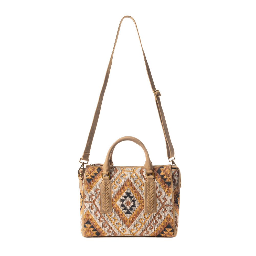 Amber Mesa Concealed Carry Handbag In Beige