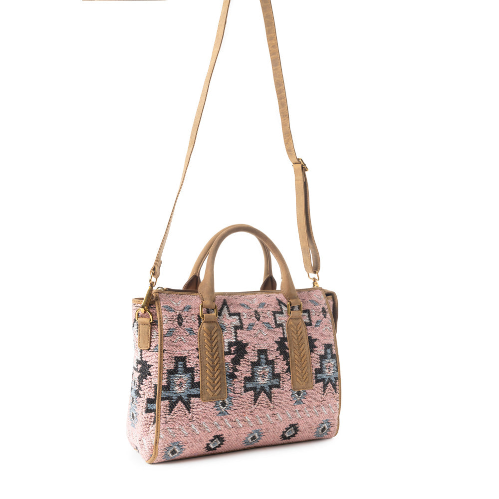 Amber Mesa Concealed Carry Handbag In Pink