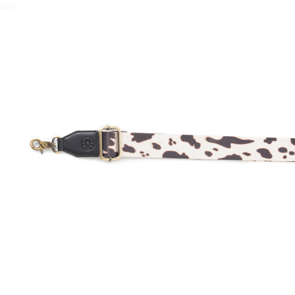 Prairie Sage Spotted Accessory Strap In Black and White