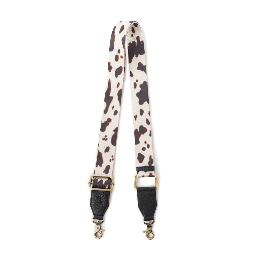 Prairie Sage Spotted Accessory Strap In Black and White