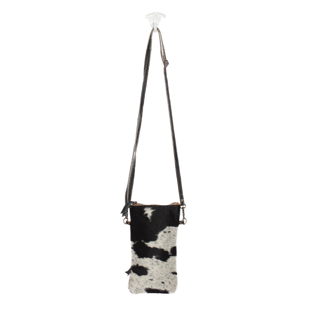 Black And White Cross Body Bag - Myra Bags