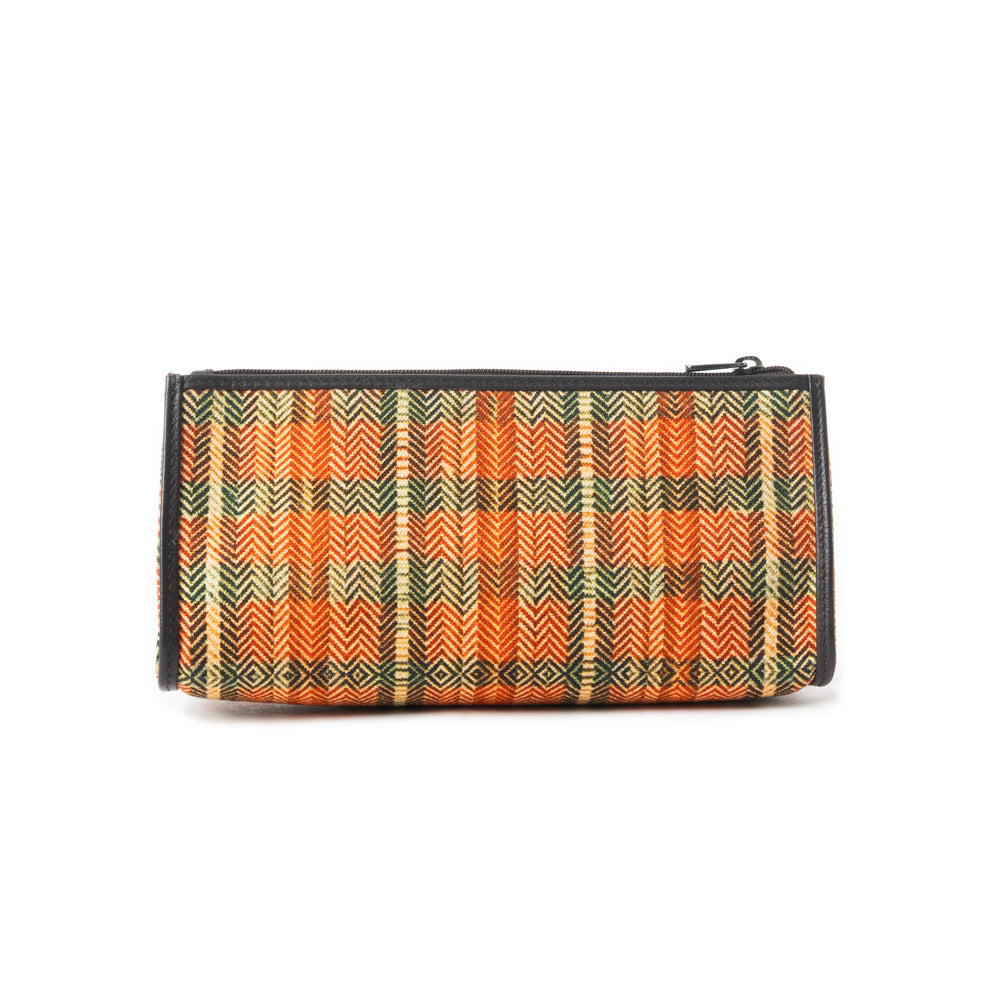 Buena Mia Multi-Pouch Bag In Black and Orange