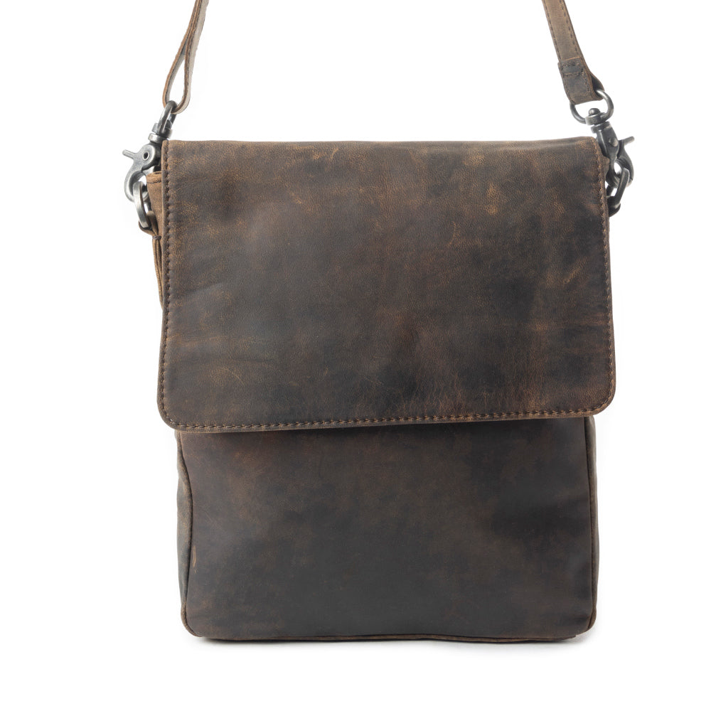 Mountain Heights Messenger Bag In Brown