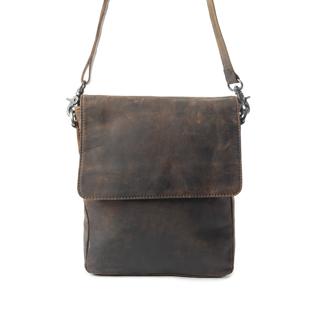 Mountain Heights Messenger Bag In Brown