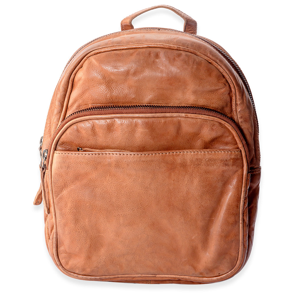 Roaming Traveller Backpack In Tan