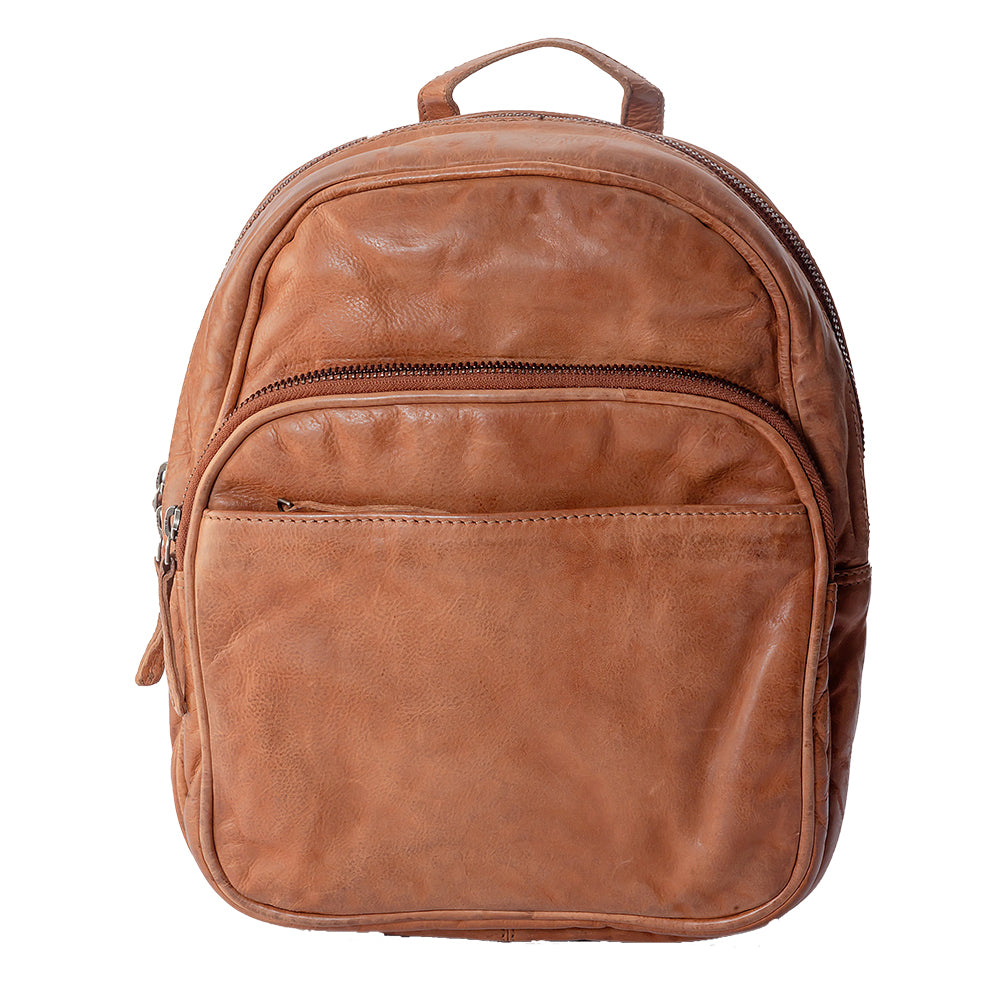 Roaming Traveller Backpack In Tan