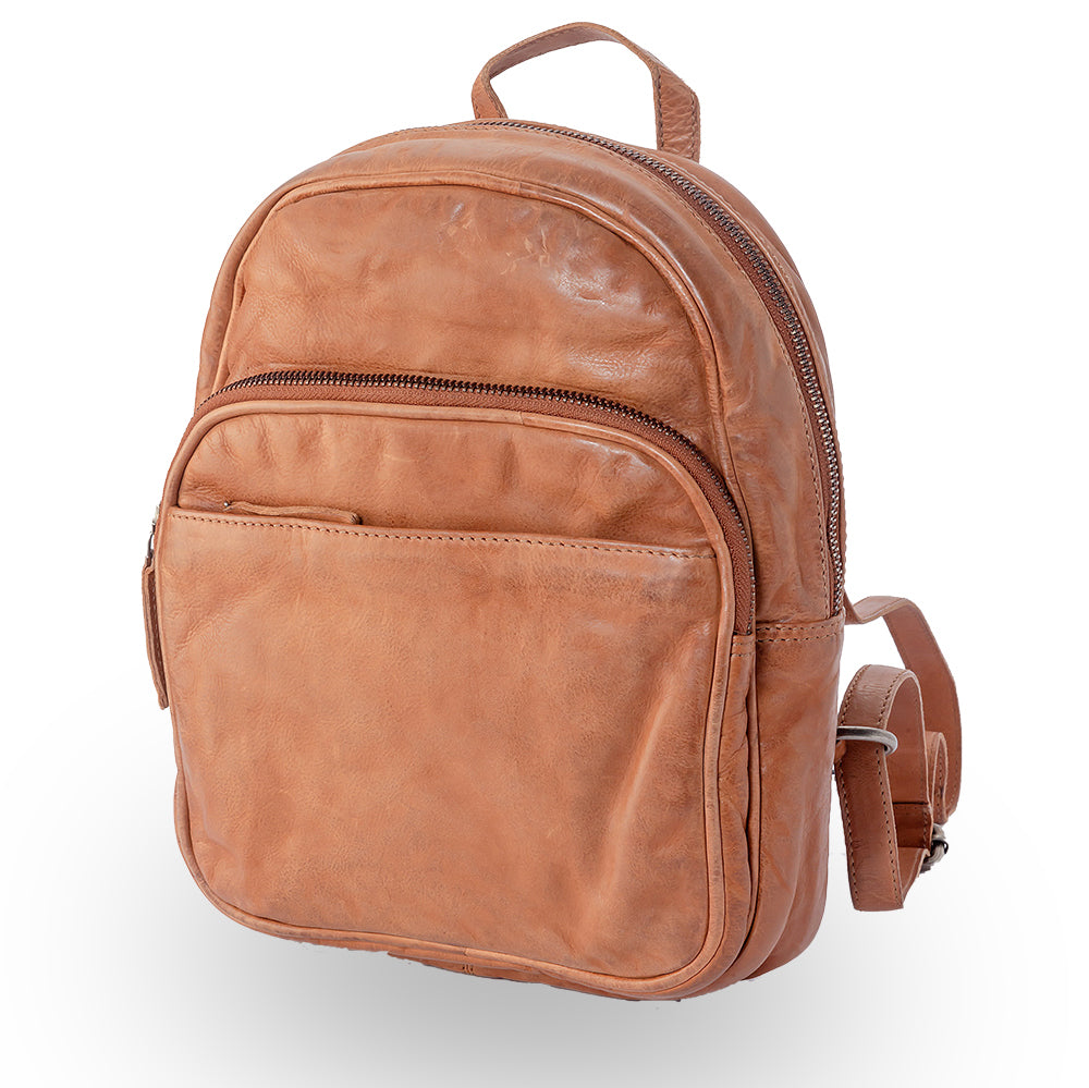 Roaming Traveller Backpack In Tan