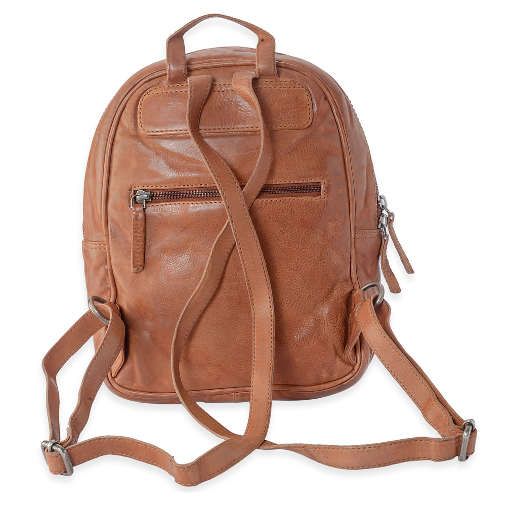 Roaming Traveller Backpack In Tan