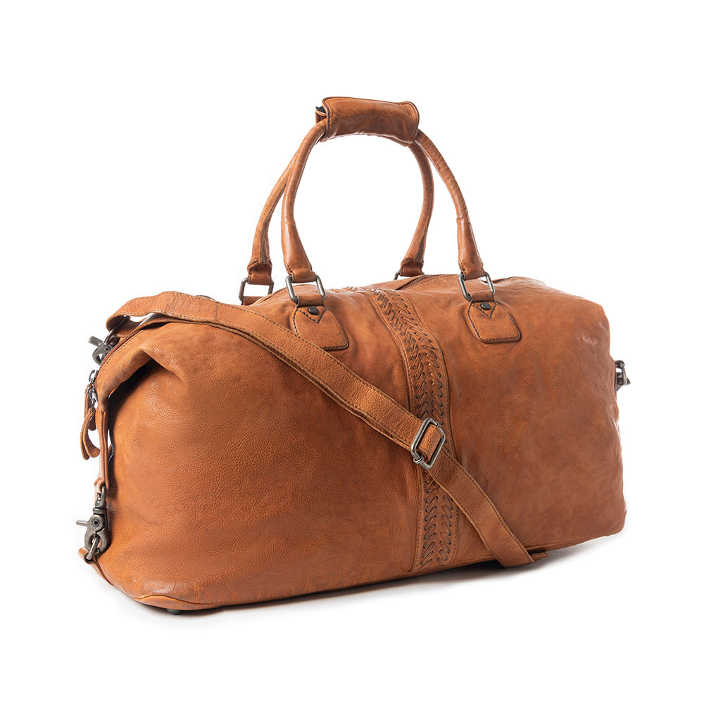 Prairie Wrangler Duffel In Brown