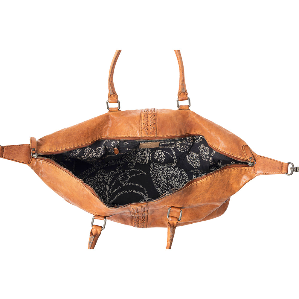 Prairie Wrangler Duffel In Brown