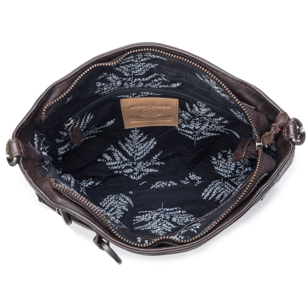 Morrisville Shoulder Bag In Dark Brown