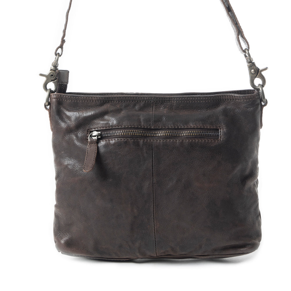 Range Rider Pocket Shoulder Bag In Black