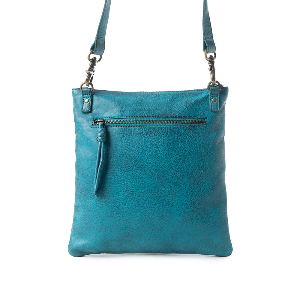 Teal Stone Mesa Crossbody Bag