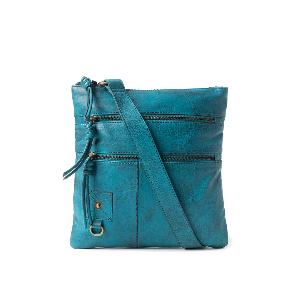 Teal Stone Mesa Crossbody Bag