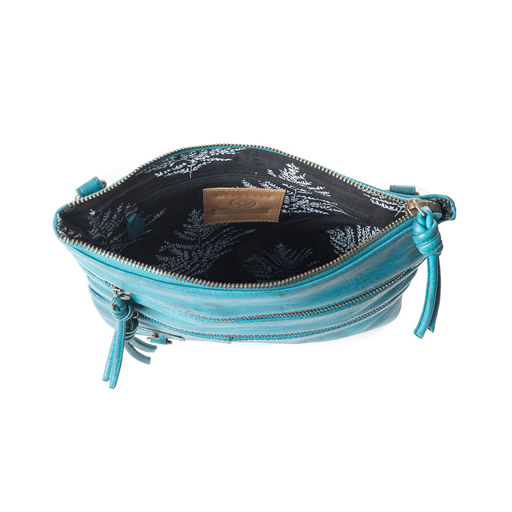 Teal Stone Mesa Crossbody Bag