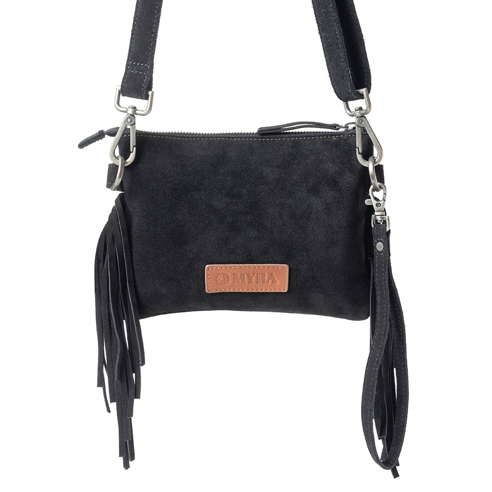 Desert Wing Crossbody Bag In Black