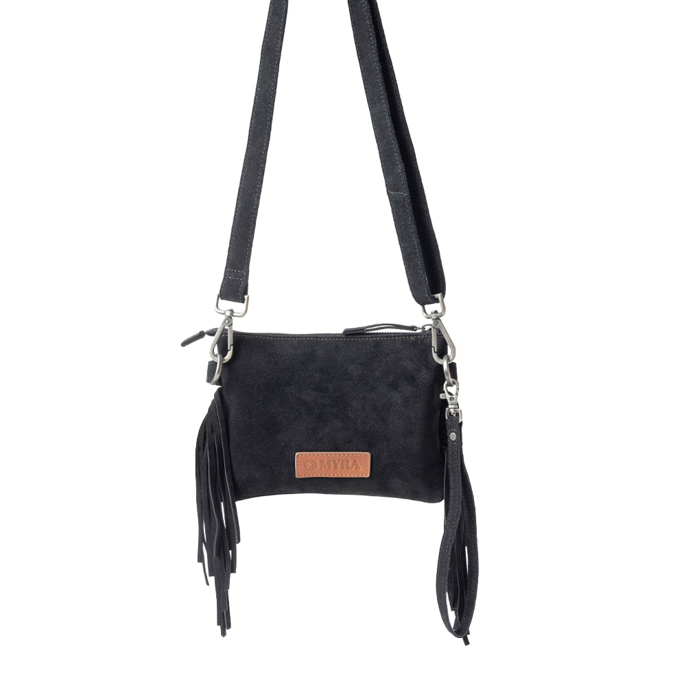 Desert Wing Crossbody Bag In Black