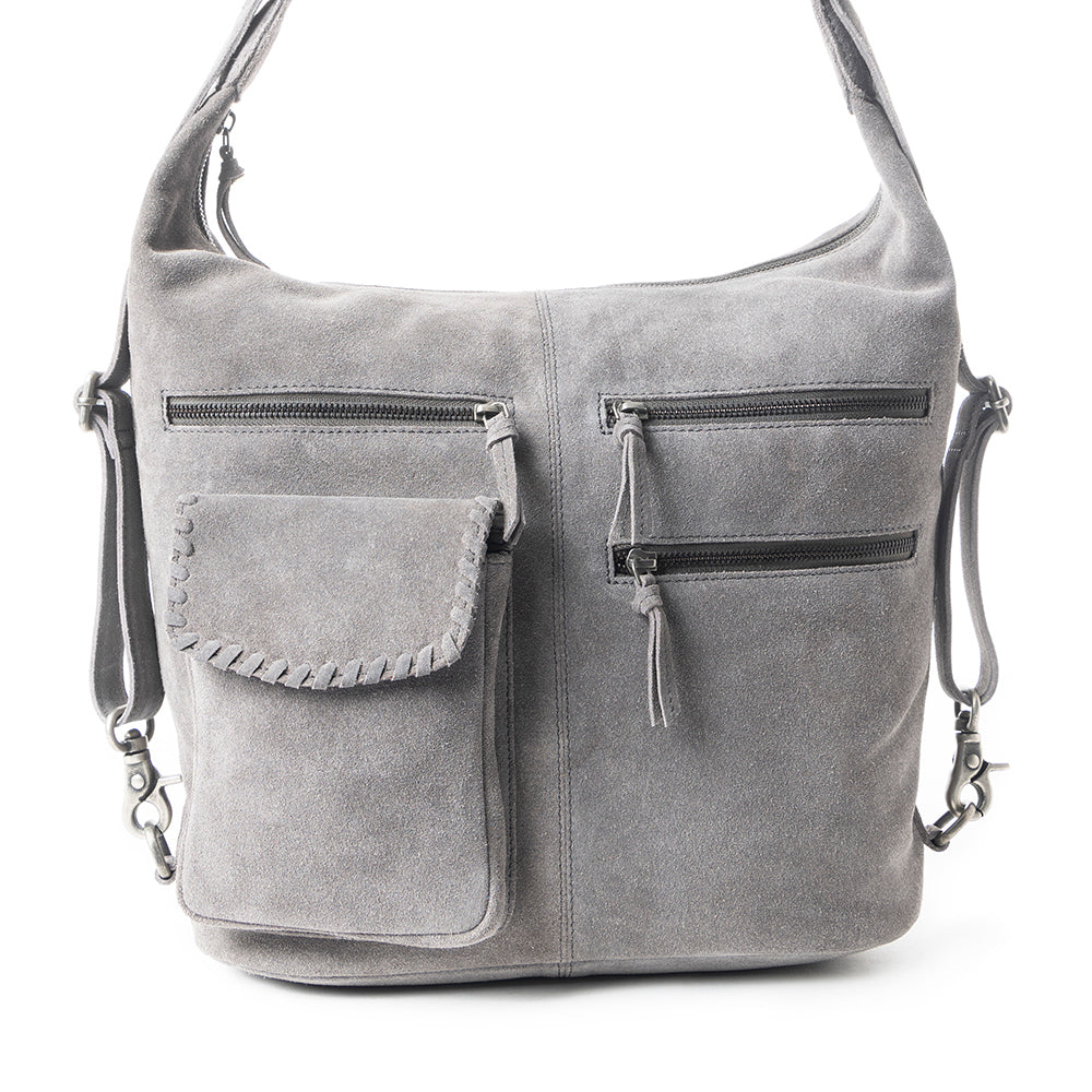 Smoky Trailhead Shoulder Bag In Gray