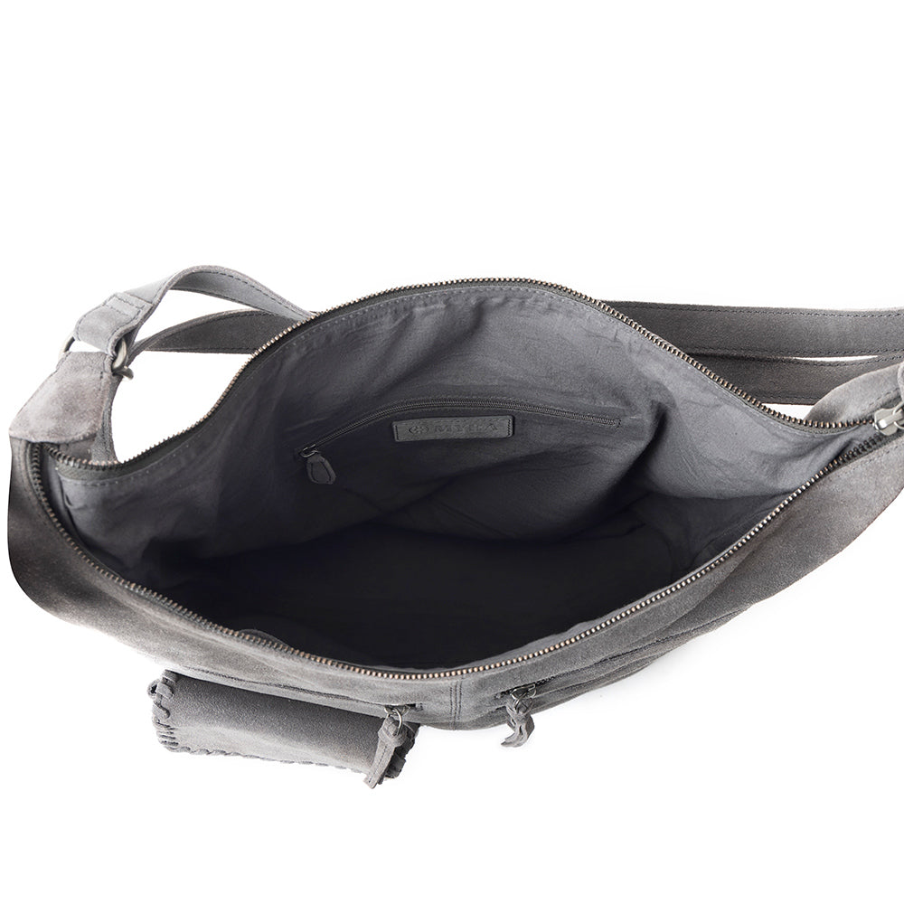 Smoky Trailhead Shoulder Bag In Gray