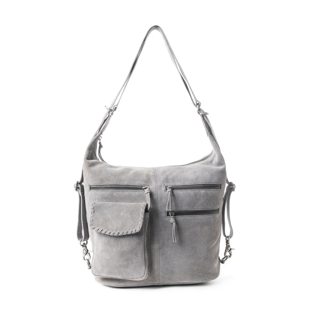 Smoky Trailhead Shoulder Bag In Gray