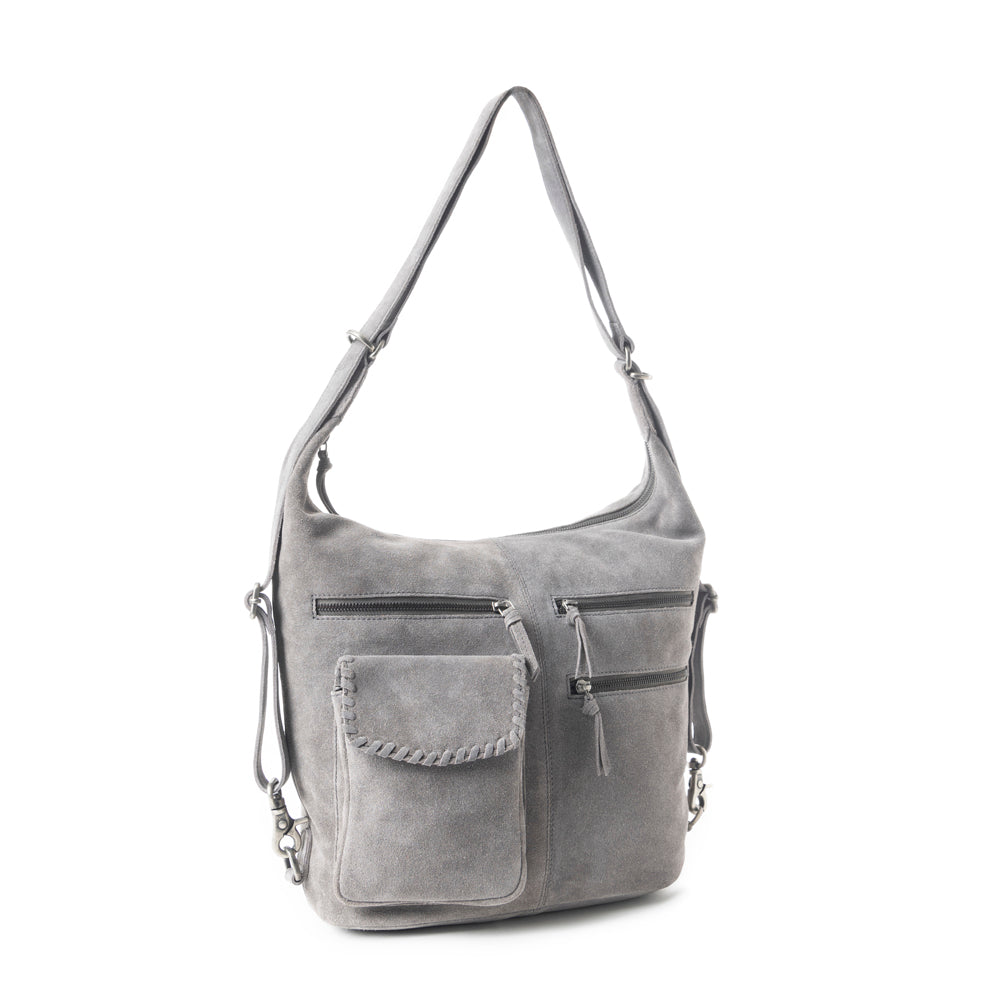 Smoky Trailhead Shoulder Bag In Gray