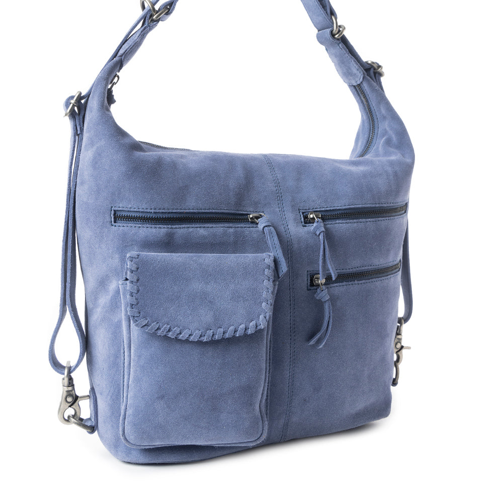 Smoky Trailhead Shoulder Bag In Blue