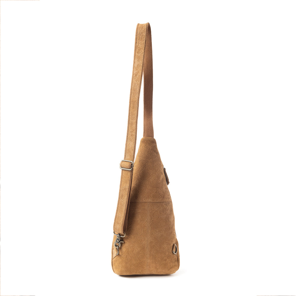 Marigold Scroll Sling Bag