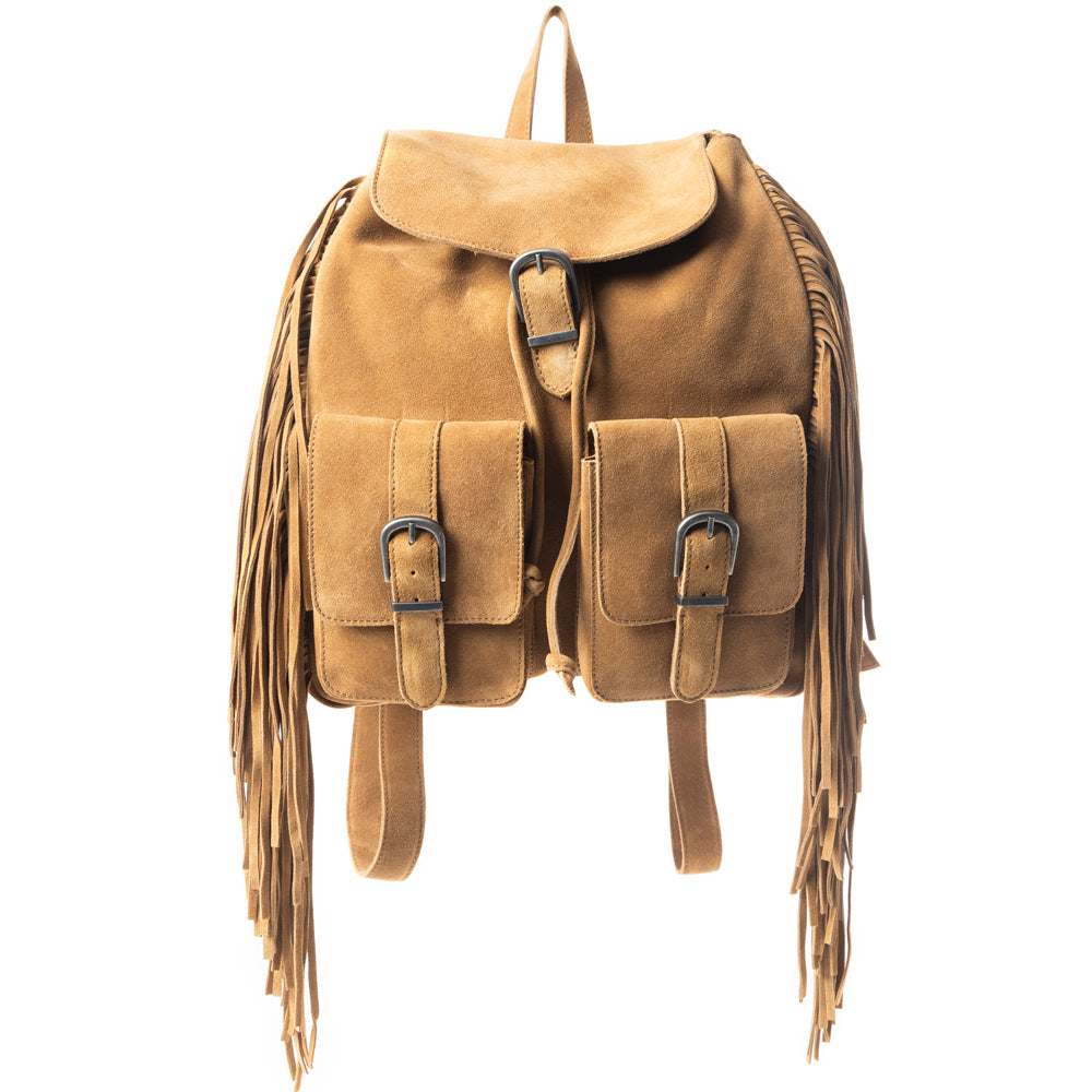 Deluxe Royale Backpack In Camel