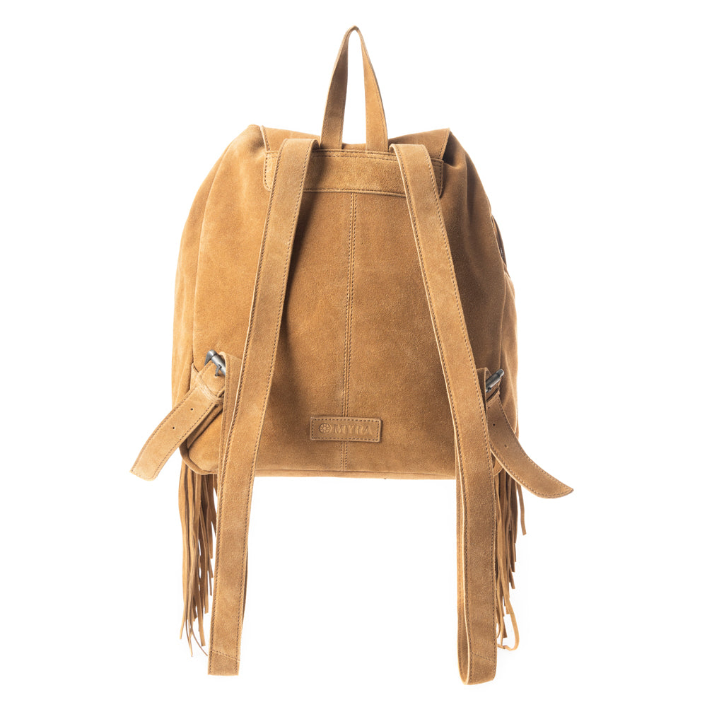 Deluxe Royale Backpack In Camel