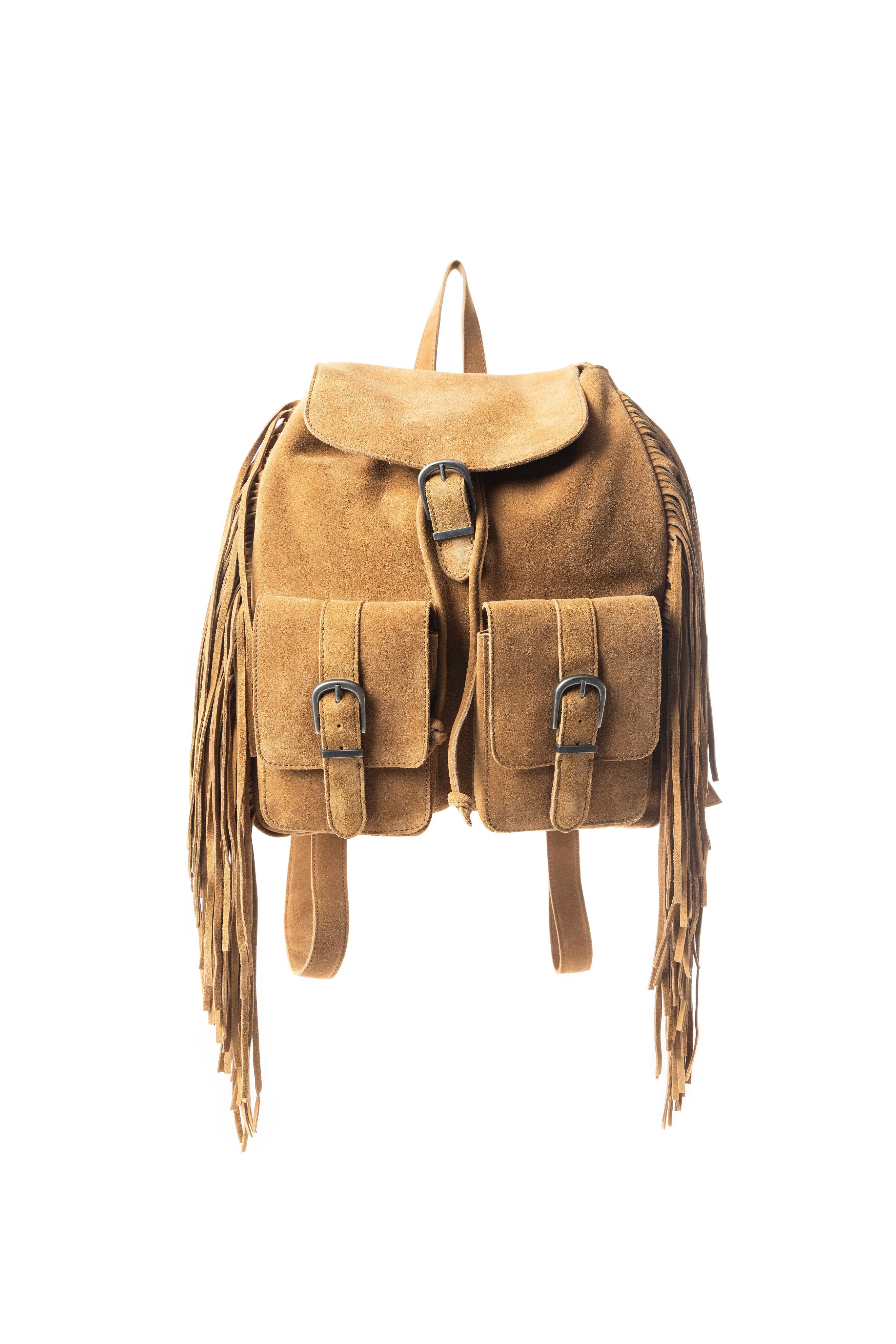 Deluxe Royale Backpack In Camel