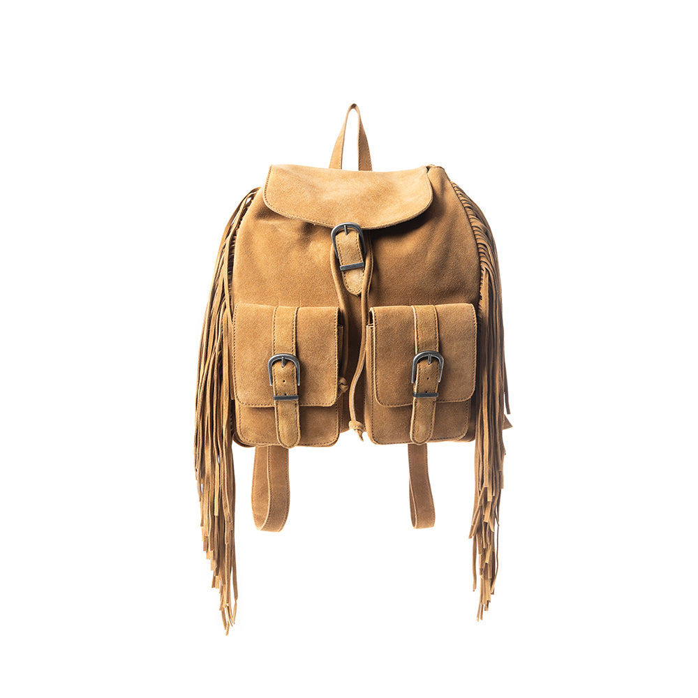 Deluxe Royale Backpack In Camel