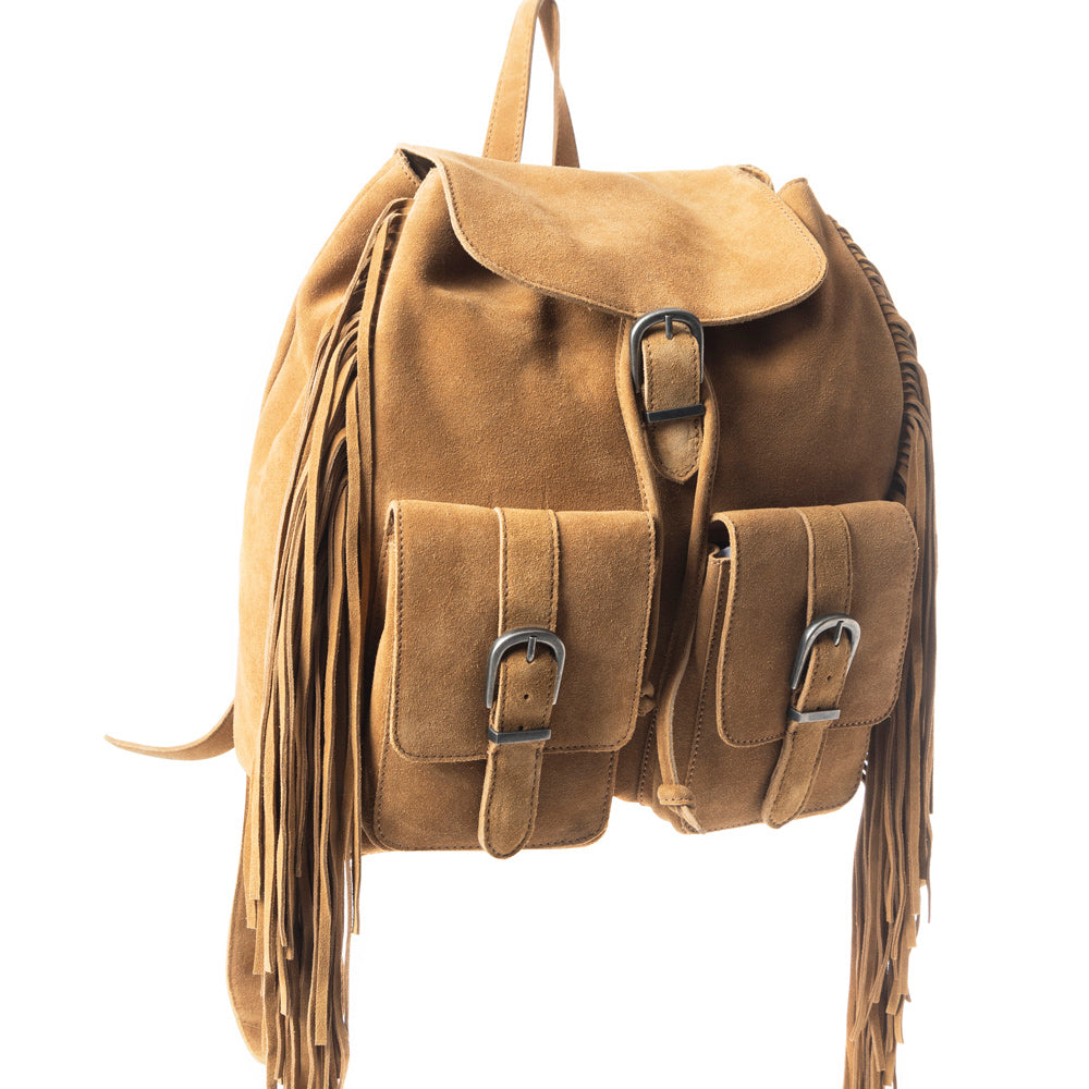 Deluxe Royale Backpack In Camel