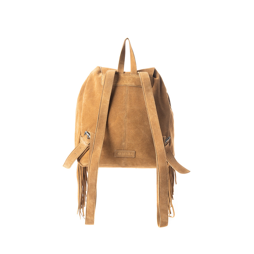 Deluxe Royale Backpack In Camel