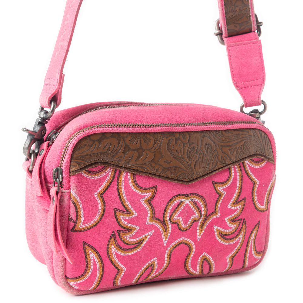 Marla Range Shoulder Bag In Pink