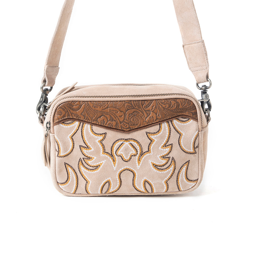 Marla Range Shoulder Bag In Beige