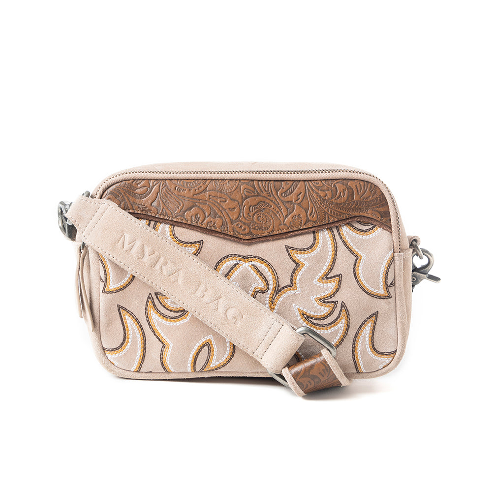 Marla Range Shoulder Bag In Beige