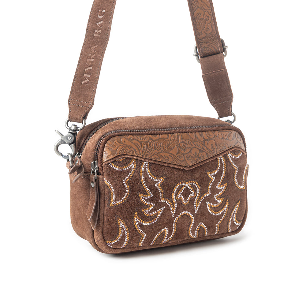 Marla Range Shoulder Bag In Brown