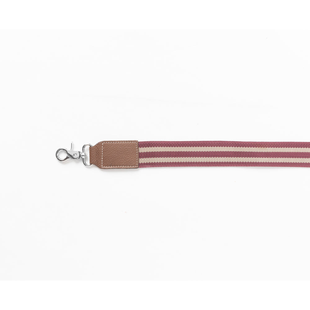 Millingston Canvas Accessory Strap In Red